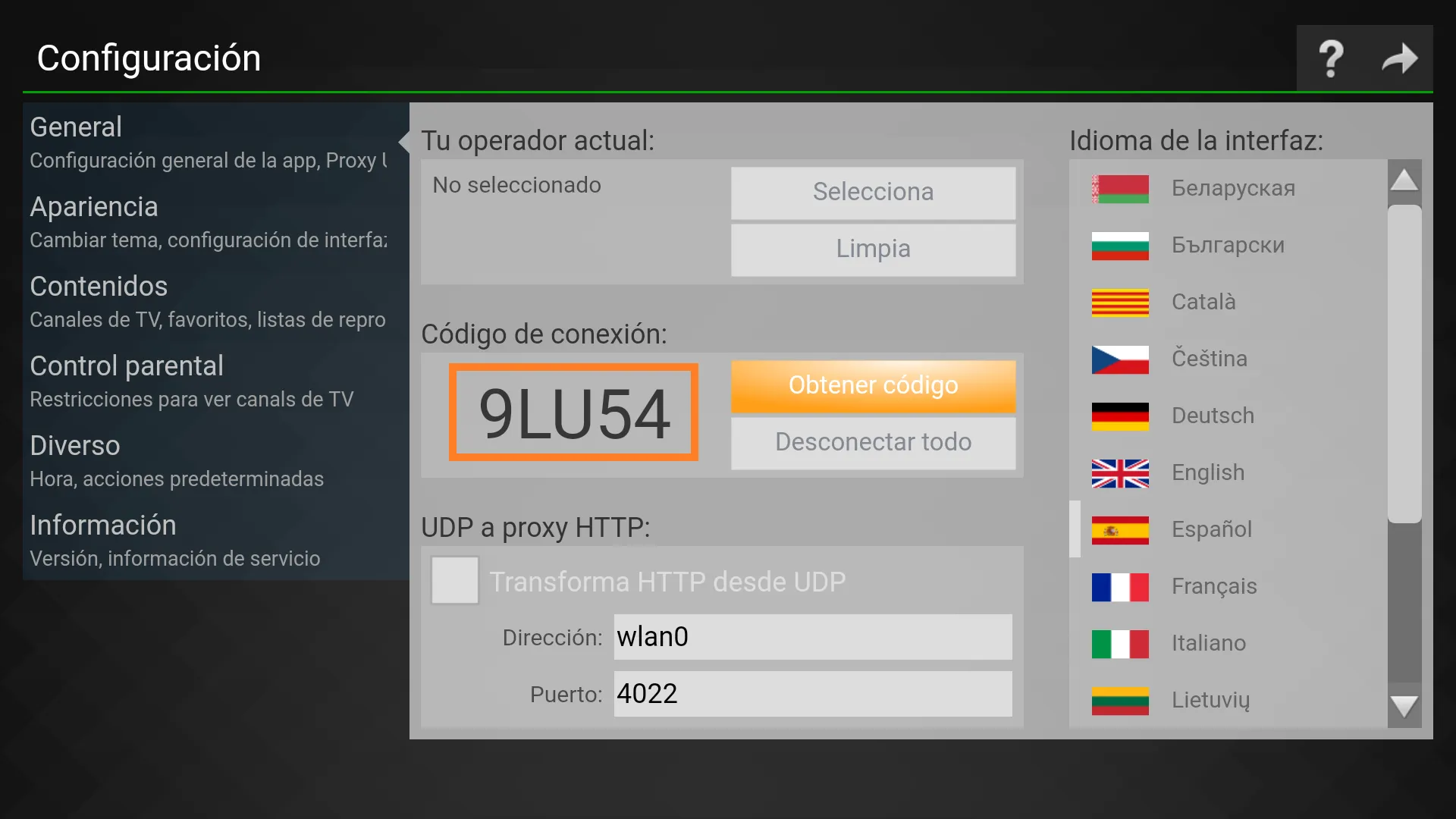 como ativar código ss iptv