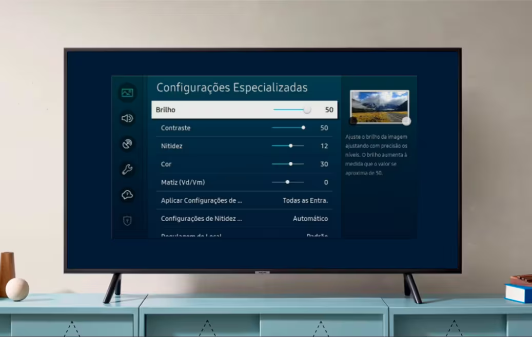 configurar tv samsung